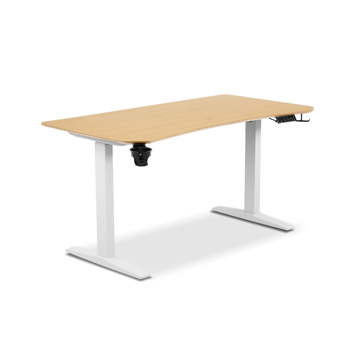 TTRacing Titus X Smart Standing Desk - Oak - Image 3