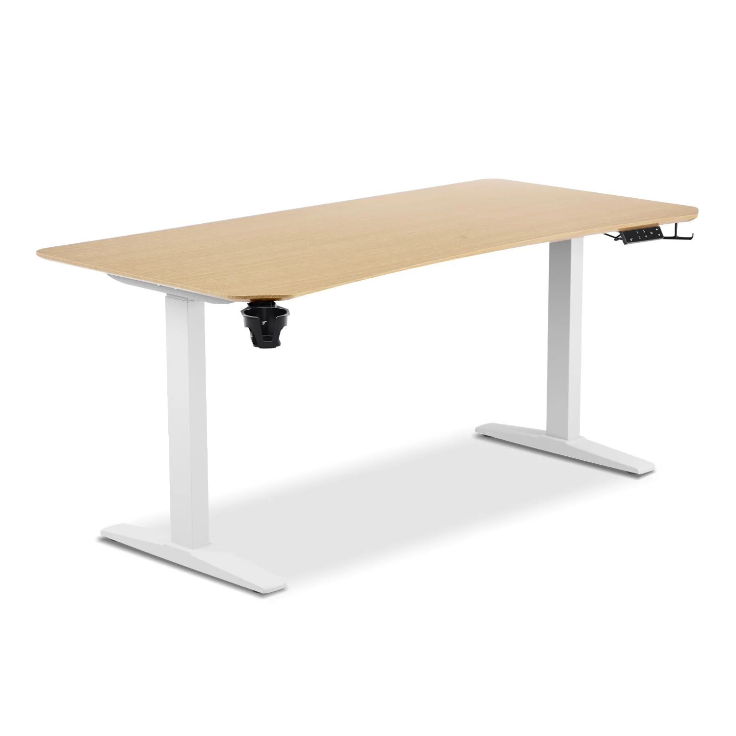 TTRacing Titus X Smart Standing Desk - Oak - Image 4
