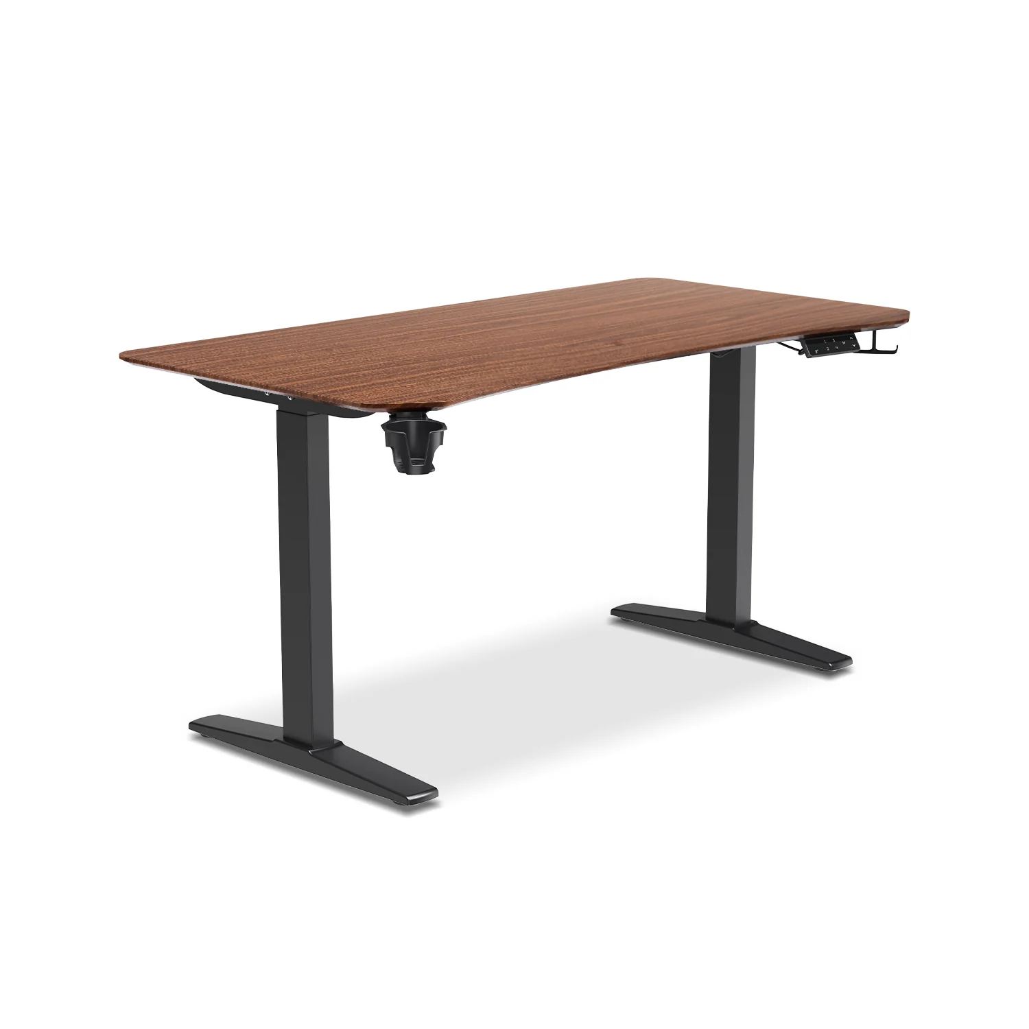 TTRacing Titus X Smart Standing Desk - Walnut - Image 4